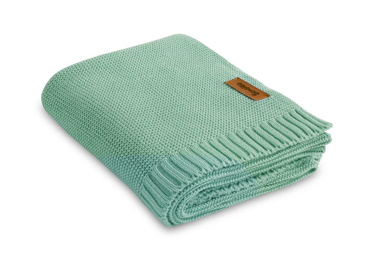Bamboo and cotton blanket – Sage