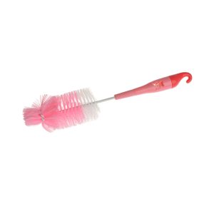 A0573 TEDDY BEAR BOTTLE AND PACIFIER BRUSH PINK