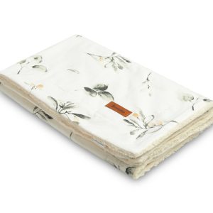 BLANKET PLUSH OLIVE 80x100