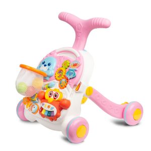 PUSHER-TABLE 2IN1 SPARK PINK