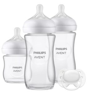 SCD878/11 RESPONSIVE GLASS NATURAL BOTTLE SET