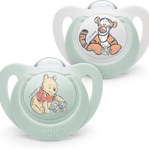 730906 STAR SILICONE PACIFIER 0-6 2PCS/BOX