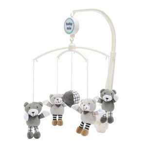 53096 CAROUSEL LITTLE BEARS GRAY