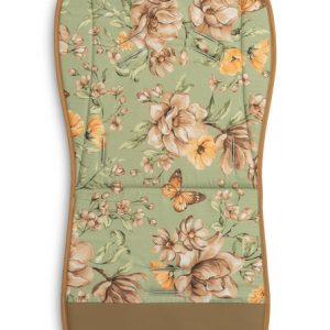 VELVET INSERT - GREEN SQUARE STROLLER