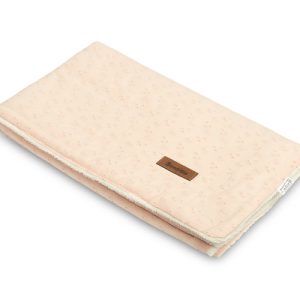 EMBROIDERED BLANKET 80X100 FROSTING PLUSH