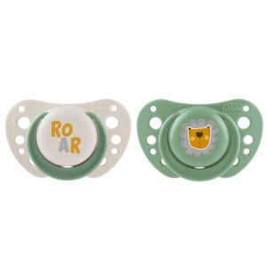 171514 PF AIR SILICONE pacifier 2-6M 2PCS GREEN