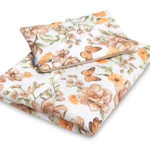 VELVET COT SET SQUARE BEIGE