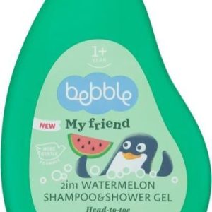 6004 WATERMELON SHAMPOO 2IN1 250ML ML BEBBLE 3016-01-008