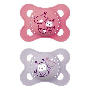 0639 ORIGINAL pacifier 2-6 PLANET LOVE GIRL