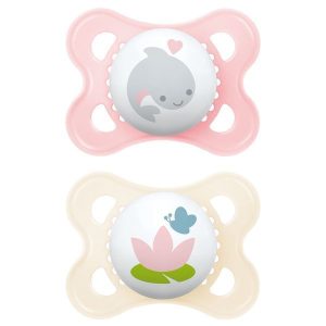 0677 ORIGINAL pacifier 2-6 SEALIFE GIRL