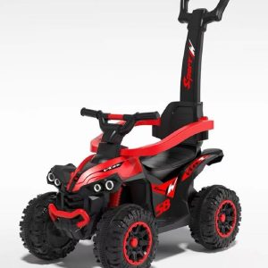 54950 RIDE RIDER WITH A HANDLE, MEGA RED