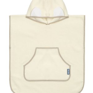 BATH PONCHO - ECRU