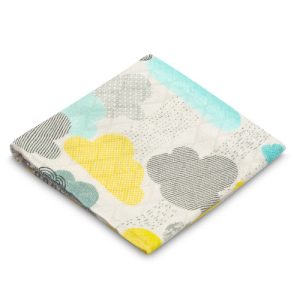 BAMBOO DIAPER - RAIN 75x75