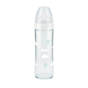 1335 GLASS BOTTLE 240ML CLASSIC 0-6 527883, 745080 WHITE