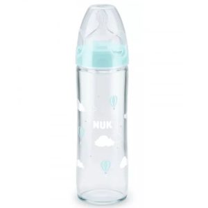 1342 GLASS BOTTLE 240ML CLASSIC 0-6 527884, 745080 BLUE