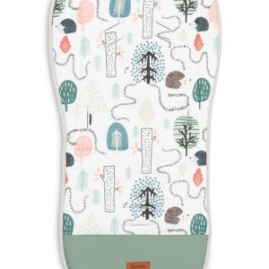 MUSLIN INSERT FOR A STROLLER - EMERALD HEDGEHOG