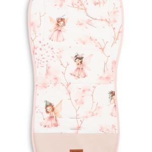 MUSLIN INSERT FOR A STROLLER - FAIRY PINK