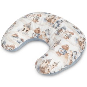 MUSLIN PILLOW FOR FEEDING - DRAGONS JEANS