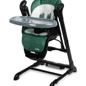 HIGH CHAIR + SWING INDIGO BLACK GREEN
