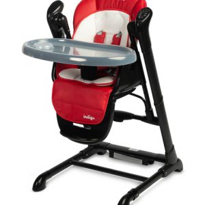 HIGH CHAIR + SWING INDIGO BLACK WINE