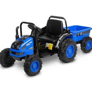 BATTERY RIDE-ON VEHICLE TRACTOR HECTOR BLUE