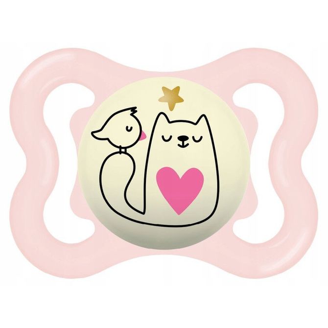 1645 SUPREME NIGHT 0+ pacifier FOR GIRL