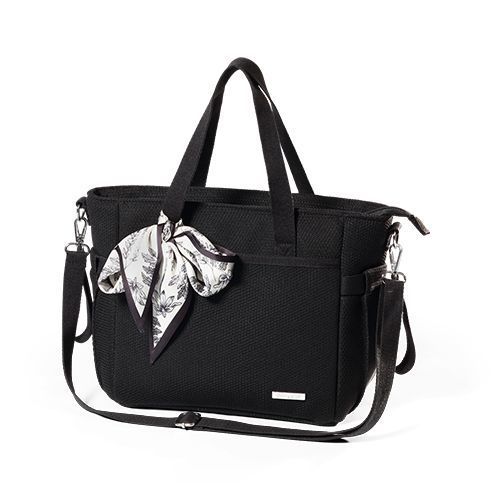 1571/01 MOM'S BAG/STROLLER BAG CARMEN, BLACK