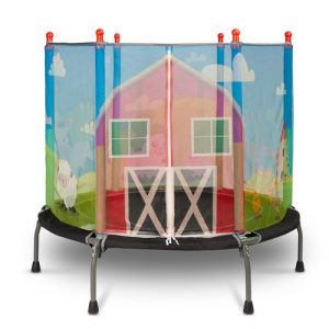 CHILDREN'S TRAMPOLINE - FARM