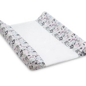 CHANGING PAD SHEET PINK BUTTERFLIES