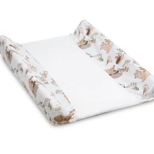 CHANGING PAD SHEET THE WOLF AND FRIENDS BEIGE