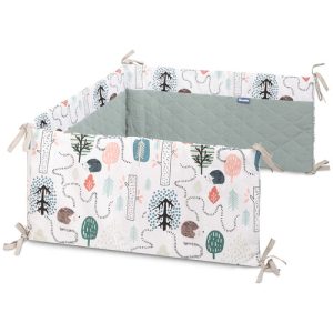 BED BUMPER EMERALD HEDGEHOG