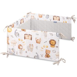 BED BUMPER ZODIAC GREY