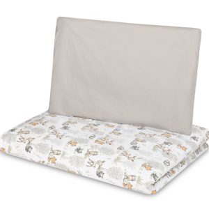 TWO-ELEMENT BEDDING GRAY FOREST 100X135 
