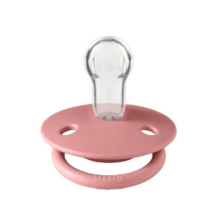 1010311 silicone pacifier DUSTY PINK 0-36 DE LUX