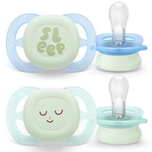 SCF075/08 ULTRA START NIGHT PACIFIER 0-2