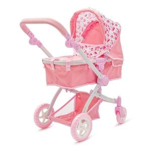 56089 2IN1 DOLL STROLLER SOPHIE PINK