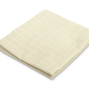 MUSLIN DIAPER BEIGE SMOOTH 70 X 80