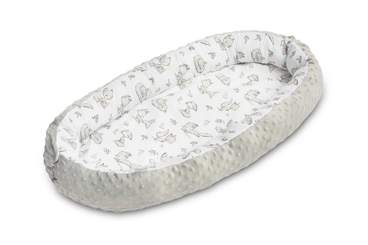COCOON MINKY GREY FOXES 70x30