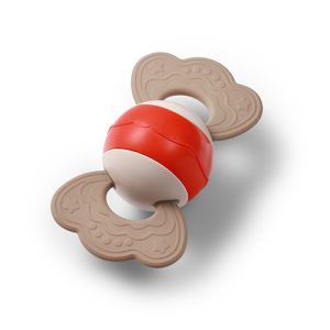 1587 RATTLE WITH TEETHING TOY