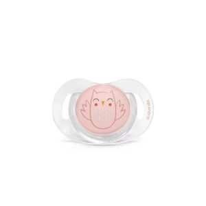 079648 PACIFIER SX PRO 0-6 PREMIUM OWL PINK 307807