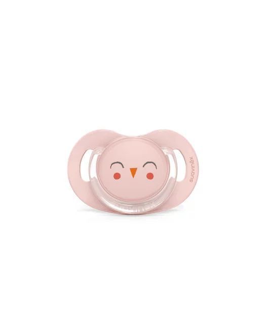 079679 PACIFIER SX PRO 6-18 PREMIUM OWL PINK 307811