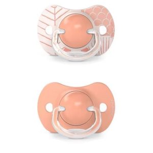 083065 PACIFIER SX PRO 18+ 2PCS DREAMS PEACH 308281