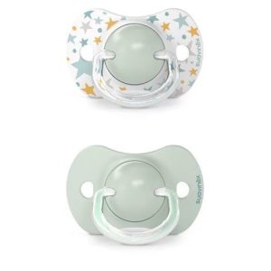 083126 PACIFIER SX PRO 6-18 DREAMS GREEN 308275