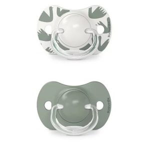 083140 PACIFIER SX PRO 6-18 2PCS OLIVE 308273