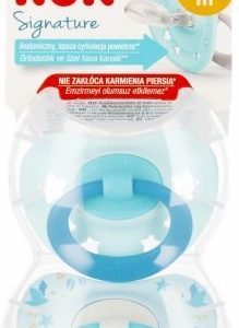 382300 SILICONE PACIFIER SIGNATUR 0-6 2PCS 2PCS 525271, 730638