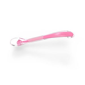 1460/02 BABY'S SMILE PINK SILICONE SPOON