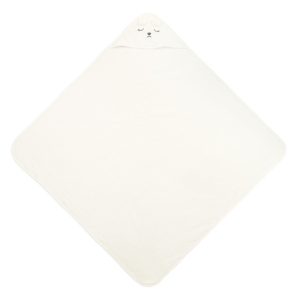 BATHFRIENDS BATH COVER 100x100 BEAR WHITE