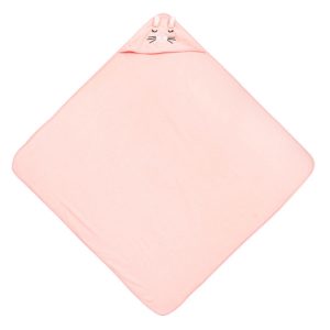 BATHFRIENDS BATH COVER 100x100 RABBIT PINK