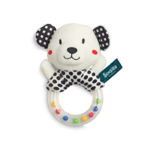 BLACK&WHITE RATTLE BEAR