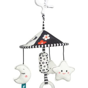 BLACK&WHITE STROLLER CAROUSEL STAR